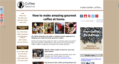 Desktop Screenshot of coffeedetective.com